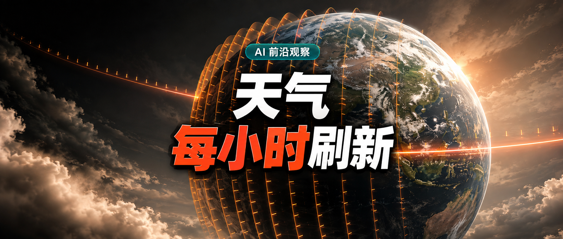 Google发布WeatherNext 3：全球AI天气预报进入‘每小时刷新’时代